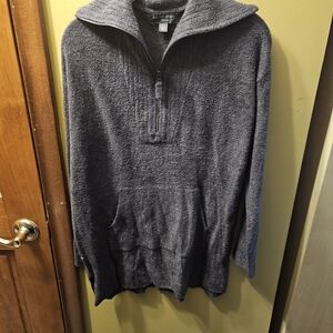 Barefoot Dreams Women's Heathered Gray Pullover Sweater